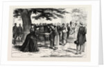 Envoys from Abyssinia Presenting King John's Gifts to Queen Victoria at Osborne by Anonymous