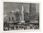 Inaugurating the New Water Supply of Venice in the Piazza San Marco, Italy by Anonymous