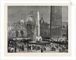 Inaugurating the New Water Supply of Venice in the Piazza San Marco, Italy by Anonymous