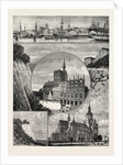 Stralsund from the Harbour. The Zerkluftete Wand, Rugen by Anonymous