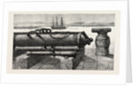 The Guns of H.M.S. Courageux at Gibraltar the Courageux Was Wrecked in 1796, and These Guns Have Lately Been Recovered by Divers by Anonymous