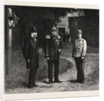 The German, Russian, and Austrian Chancellors, Meeting at Skiernievice, Poland by Anonymous