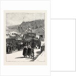 The Religious Service Before the Launch at Cullercoats Northumberland by Anonymous