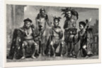 Group of Baupara Nagas, from the Eastern Frontier of India by Anonymous