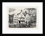 The Romer at Frankfort Germany by Anonymous