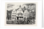 The Romer at Frankfort Germany by Anonymous