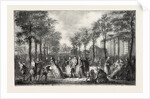 The Boulevards of Paris in the 18th Century, France by Anonymous