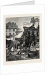 The Old Game and Poultry Market in Paris, Rance by Anonymous