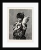 Lady and Pigeons by Anonymous