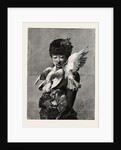 Lady and Pigeons by Anonymous