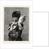 Lady and Pigeons by Anonymous