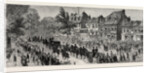 Arrival of the Procession at Chislehurst, UK, the Funeral of Prince Louis Napoleon by Anonymous