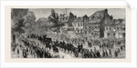 Arrival of the Procession at Chislehurst, UK, the Funeral of Prince Louis Napoleon by Anonymous