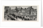 Arrival of the Procession at Chislehurst, UK, the Funeral of Prince Louis Napoleon by Anonymous