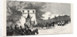 The Procession Leaving Camden House for St. Mary's Church, the Funeral of Prince Louis Napoleon by Anonymous