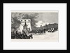 The Procession Leaving Camden House for St. Mary's Church, the Funeral of Prince Louis Napoleon by Anonymous