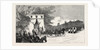 The Procession Leaving Camden House for St. Mary's Church, the Funeral of Prince Louis Napoleon by Anonymous