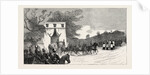 The Procession Leaving Camden House for St. Mary's Church, the Funeral of Prince Louis Napoleon by Anonymous