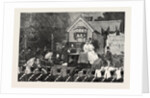 General Sir F Wood's Welcome Home at Belhus, Essex, Reading the Address at the Park Gates by Anonymous