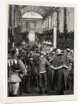 The Funeral of the Late Emperor William at Berlin the Funeral Service at the Cathedral Germany by Anonymous