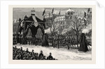 The Death of the Emperor William,the Procession Passing Through the Funeral Arch in Unter Den Linden, Berlin, Germany by Anonymous