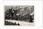 The Death of the Emperor William,the Procession Passing Through the Funeral Arch in Unter Den Linden, Berlin, Germany by Anonymous