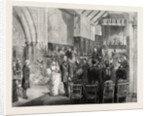 The Wedding of Prince Oscar of Sweden and Norway with Miss Munck at St Stephen's Church, Bornemouth by Anonymous