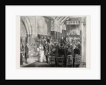The Wedding of Prince Oscar of Sweden and Norway with Miss Munck at St Stephen's Church, Bornemouth by Anonymous