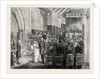 The Wedding of Prince Oscar of Sweden and Norway with Miss Munck at St Stephen's Church, Bornemouth by Anonymous