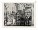 The Wedding of Prince Oscar of Sweden and Norway with Miss Munck at St Stephen's Church, Bornemouth by Anonymous