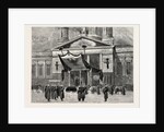 The Funeral of the Late Emperor William at Berlin the Procession Leaving the Cathedral, Germany by Anonymous