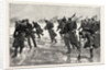 Dutch Soldiers Drilling on the Ice on the Amstel, Holland, the Netherlands by Anonymous