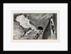 Landslip on the Railway Near Boulogne-Sur-Mer France by Anonymous
