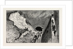 Landslip on the Railway Near Boulogne-Sur-Mer France by Anonymous
