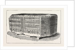 Sarcophagus in which the Embalmed Body of Alexander the Great Was Supposed to Have Been Deposited by Ptolemy from the Ruins of the Soma in Alexandria by Anonymous