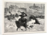 Blizzard in New York, the Perils of Union Square in the Midst of the Blizzard, United States by Anonymous