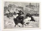 Blizzard in New York, the Perils of Union Square in the Midst of the Blizzard, United States by Anonymous