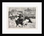 Blizzard in New York, the Perils of Union Square in the Midst of the Blizzard, United States by Anonymous