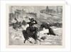 Blizzard in New York, the Perils of Union Square in the Midst of the Blizzard, United States by Anonymous