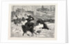 Blizzard in New York, the Perils of Union Square in the Midst of the Blizzard, United States by Anonymous