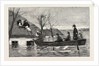 Rescuing a Family from the Roof of Their House, Mogila, Galicia, Spain by Anonymous