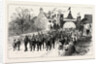 The Procession Entering the Village, Golden Wedding of Lord and Lady Cranbrook at Hemsted Park, Kent by Anonymous