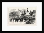 The Procession Entering the Village, Golden Wedding of Lord and Lady Cranbrook at Hemsted Park, Kent by Anonymous