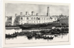 Launch of H.M.S. Melita at Malta the First Ironclad Launched from the Malta Dockyard by Anonymous