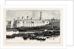 Launch of H.M.S. Melita at Malta the First Ironclad Launched from the Malta Dockyard by Anonymous