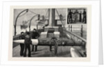 Torpedo Gun Boat, Loading a Torpedo Tube on the Upper Deck, Looking Forward by Anonymous