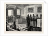 The Queen at Florence, Italy, the Chapel of the Misericordia Brothers of Mercy Assembling for Their Duties by Anonymous