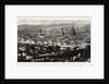 General View of Florence from the Heights of San Miniato, the Queen at Florence, Italy by Anonymous