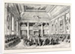 Dublin Castle, Ireland, an Investiture of the Order of St. Patrick in St. Patrick's Hall by Anonymous