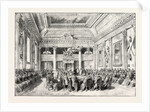 Dublin Castle, Ireland, an Investiture of the Order of St. Patrick in St. Patrick's Hall by Anonymous